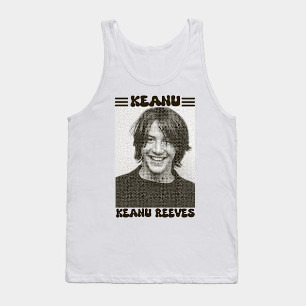 Keanu Reeves Tank Top by Yuri's art